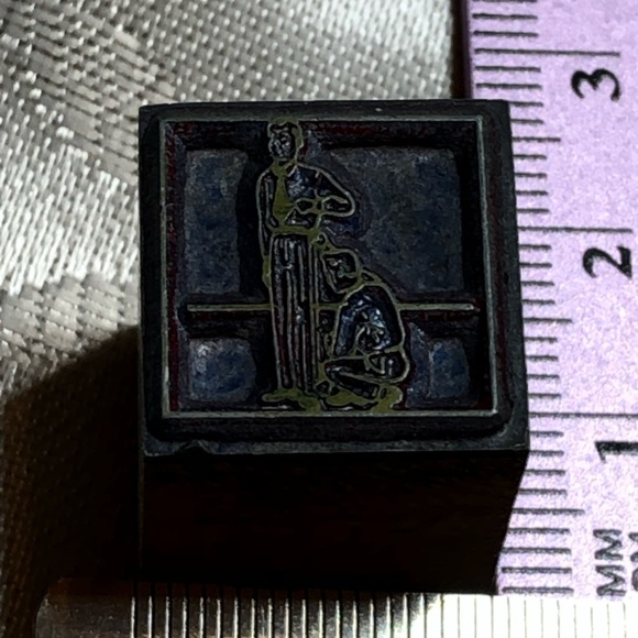 Antique Wooden Print Block Men Pants Trouser Alteration Sewing Measurements - Picture 5 of 6